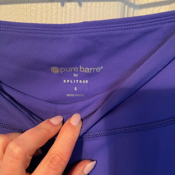 Pure Barre Rouched Cropped Leggings - Picture 3 of 3